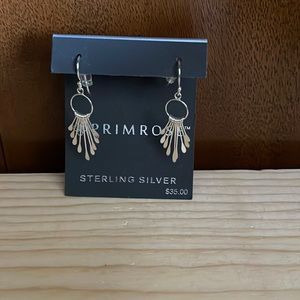 Primrose Sterling silver earrings